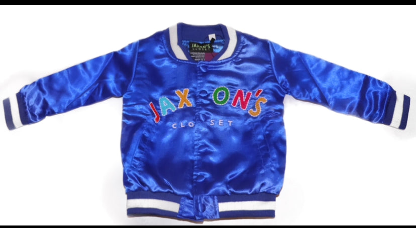 Jaxon’s Royal Blue Starter Jacket